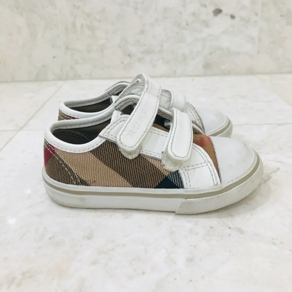 BURBERRY Nova Check Sneakers Plaid - Picture 2 of 11